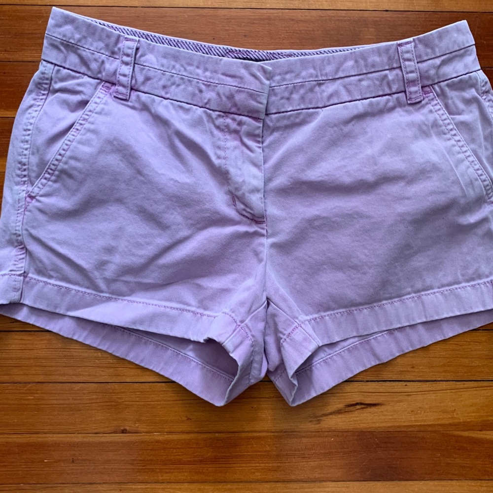 J. Crew lavender shorts
